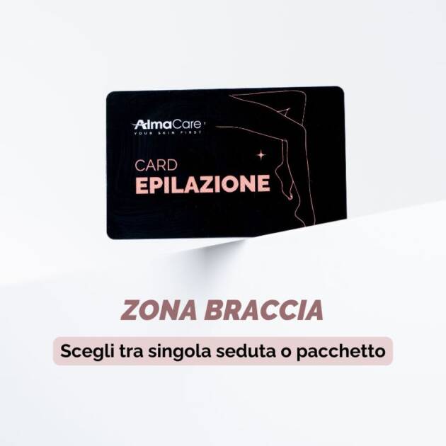 Card Epilazione Zona Media - Braccia