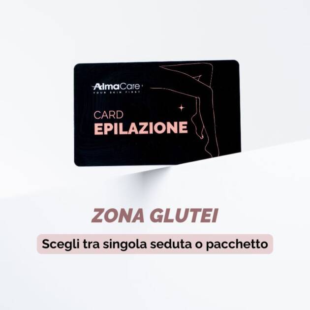 Card Epilazione Zona Media - Glutei