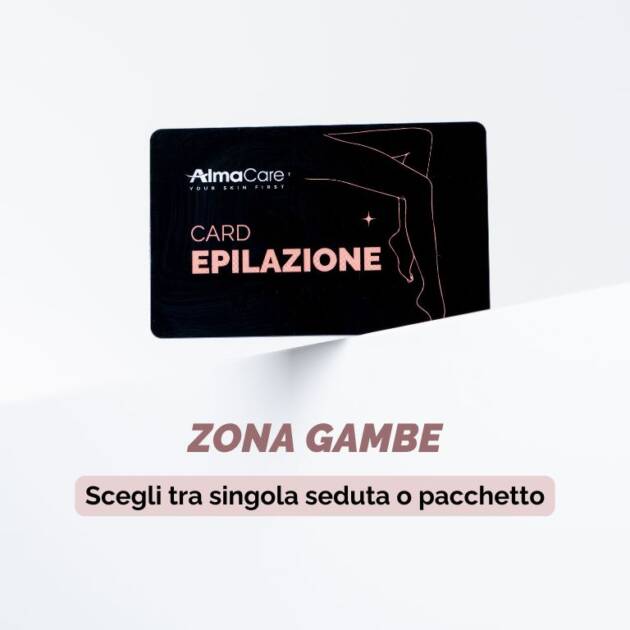 Card Epilazione Zona Grande - Gambe intere