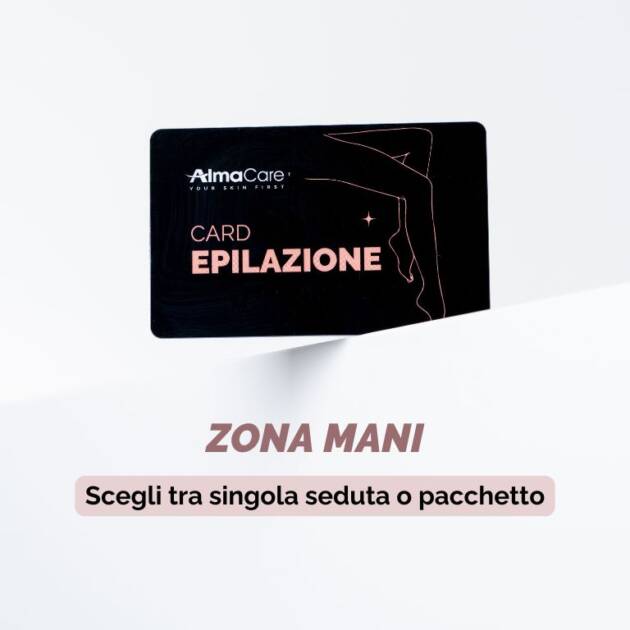 Card Epilazione Zona Mini - Mani