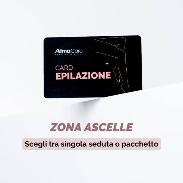 Card Epilazione Zona Piccola - Ascelle